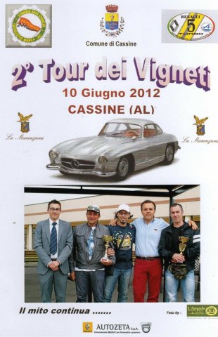 Consegna Trofeo al vincitore :Giacobone (Cassine 2012)